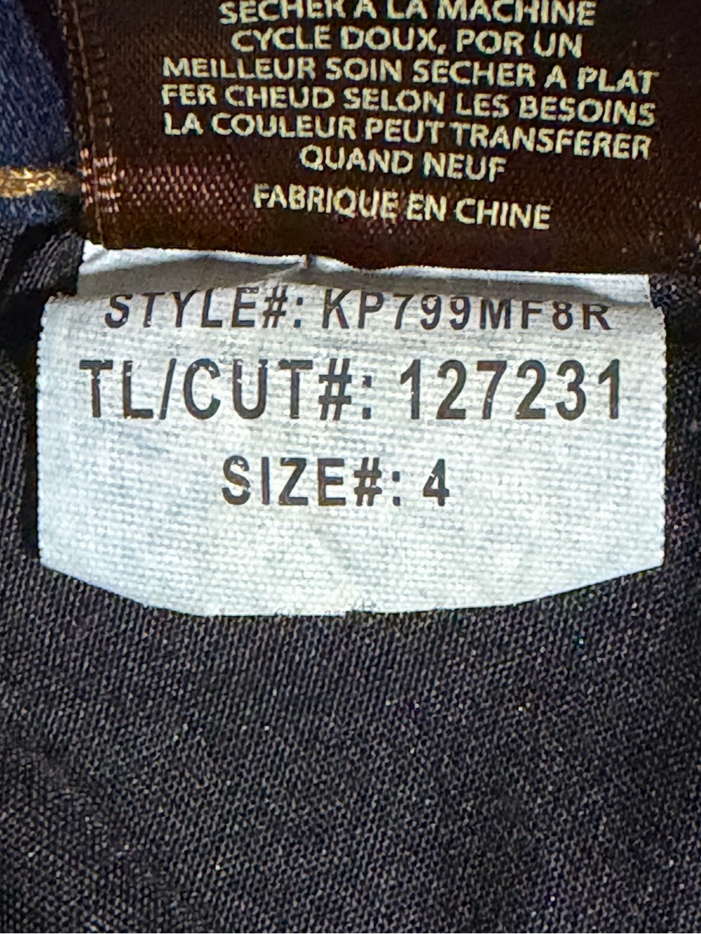 Kut from the Kloth Dark Wash Katy Boyfriend Skinny Jeans - Picture 7 of 7